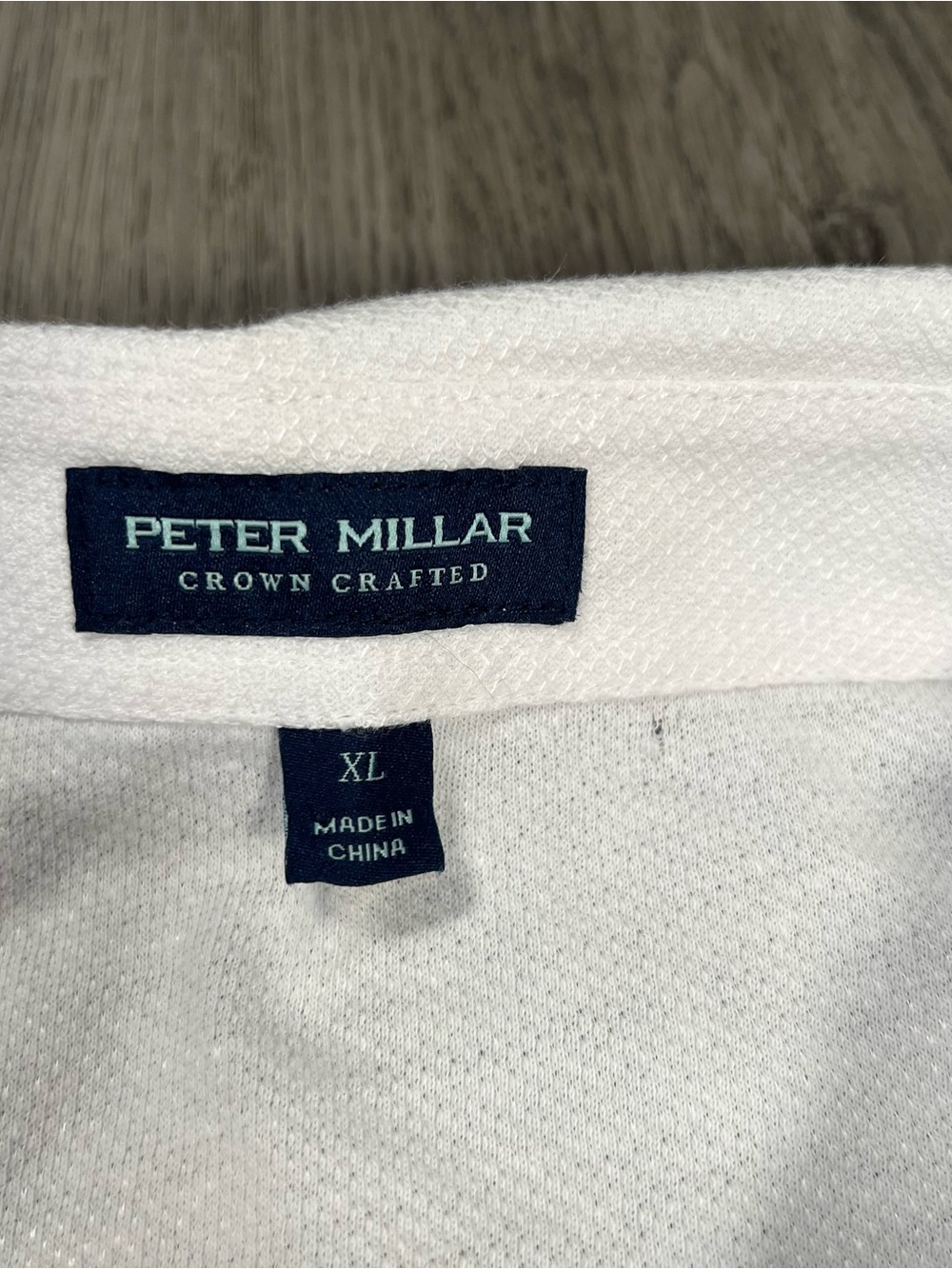 NWT $225 Peter Millar Crown Crafted Croxley Cotton Linen L/S Polo MS25XK33 XL - Picture 4 of 12